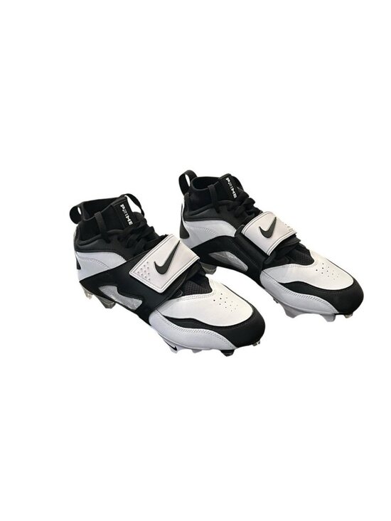 Nike Diamond Turf 93 TD White & Black Prime Football Cleats Size 10 HF5298-101 main image 8